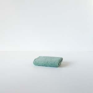 Japanese Cloths Towels: Ferghana Face Towel in Light Green