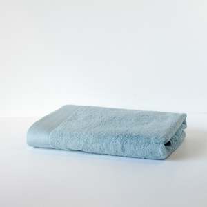 Japanese Cloths Towels: Ferghana Bath Towel in Light Blue