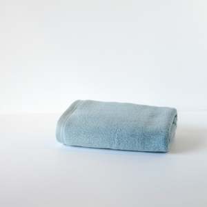 Japanese Cloths Towels: Ferghana Bath Mat in Light Blue