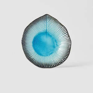 Sky Blue Round Plate