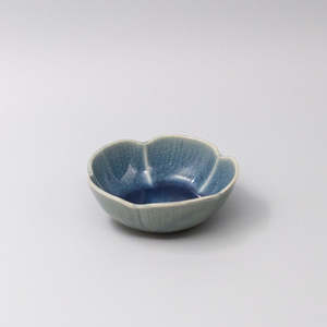 Sauce Dishes: Amane Sapphire Large Sauce Dish