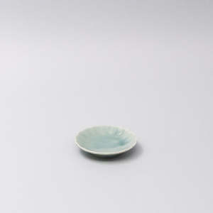 Sauce Dishes: Celadon Sunburst Sauce Dish