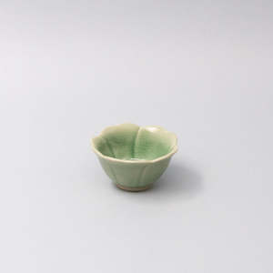 Amane Emerald Flower Sauce Bowl