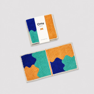 Blue Puzzle Otta Compact Towel