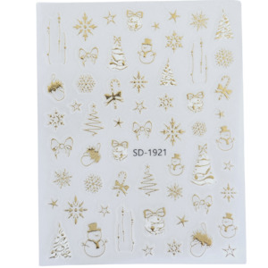 Nail Art: Christmas Stickers #3