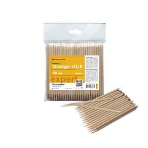 Tools 1: Staleks Disposable Orange Wood Sticks - Short