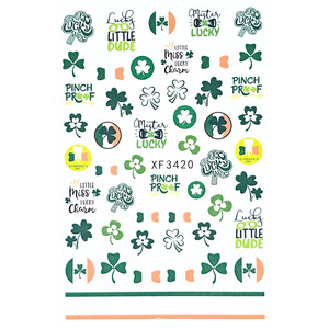 Nail Art: St. Patrick's Day Stickers #2