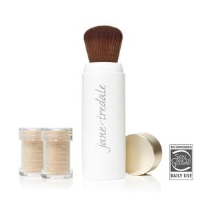 Powder-Me SPF 30 Dry Sunscreen Refillable Brush + 2 Refills