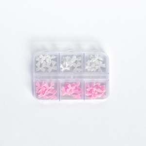 Nail Art Brushes And: White and Pink Bow Nail Art