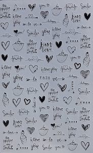 Nail Art Sticker - F636