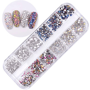 Rhinestones Nail Art