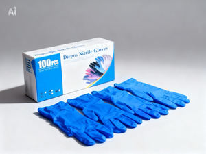 Prep Tools And: Professional disposable nitrile Gloves