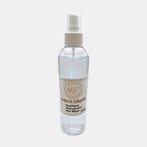3-in-1 Liquid Dehydrator Gel Wipe and Sanitizer - 250ml Spray Bottle