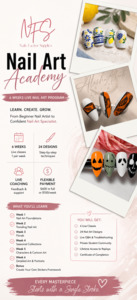 Nail Art Academy 6 week online  course