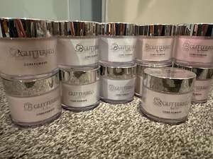 Bulk core acrylic powders