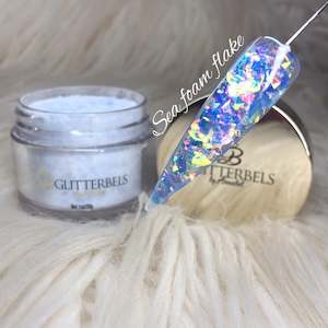 Glitterbels Premixed Glitter 28g -  Sea Foam Flake