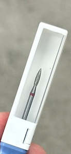 Embellished Efile And Bits: Flame - diamond prep bit