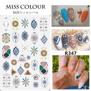 Nail Decals Stickers: Boho Nail stickers