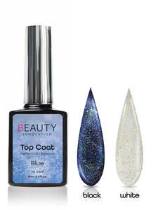Base Top Coats: BI Top Coat - Diamond Reflective Blue