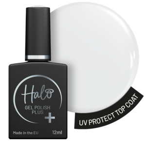 Base Top Coats: Halo Gel Polish Plus - UV Protect Top Coat