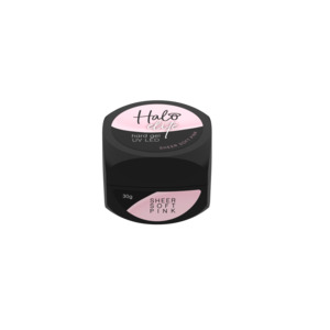 Integrity Uv Gel System: Halo Elite Hard Gel Sheer Soft Pink 30g
