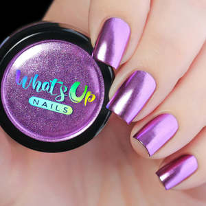 Nail Art: Whats Up Nails - Chrome Powder - Lilac