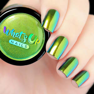 Nail Art: Whats Up Nails - Chrome Powder - Absinthe