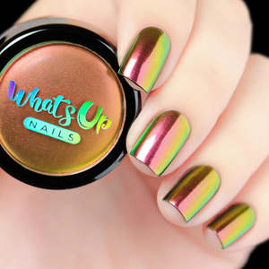 Nail Art: Whats Up Nails - Chrome Powder - Dragon