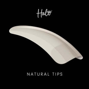 Nail Tips: Halo Pure Nails Natural ABS Tips