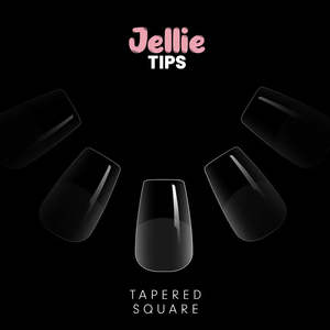 Halo Jellie Nail Tips - Tapered Square