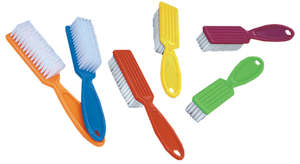 Nailx Manicure Pedicure: Manicure Brush - plastic handle