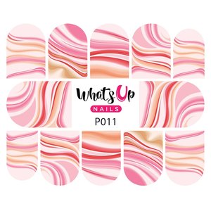 Wun Opal Chrome Stickers: Whats Up Nails - Water Decals