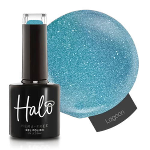 Blues And Greens: Halo Gel Polish 8ml Lagoon