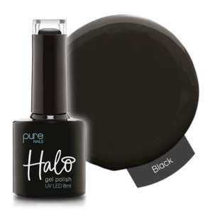 Greys And Blacks: Halo Gel Polish 8ml Black