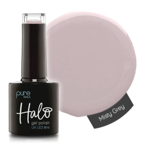 Greys And Blacks: Halo Gel Polish 8ml Misty Grey
