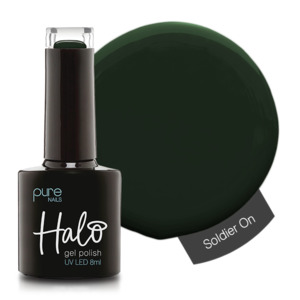 Greys And Blacks: Halo Gel Polish 8ml Soldier On