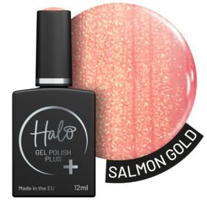 Pinks And Peaches: Halo Gel Polish Plus - Salmon Gold