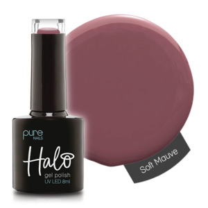 Purples And Mauves: Halo Gel Polish 8ml Soft Mauve