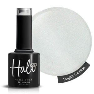 Whites And Silvers: Halo Gel Polish 8ml Sugar Cookie