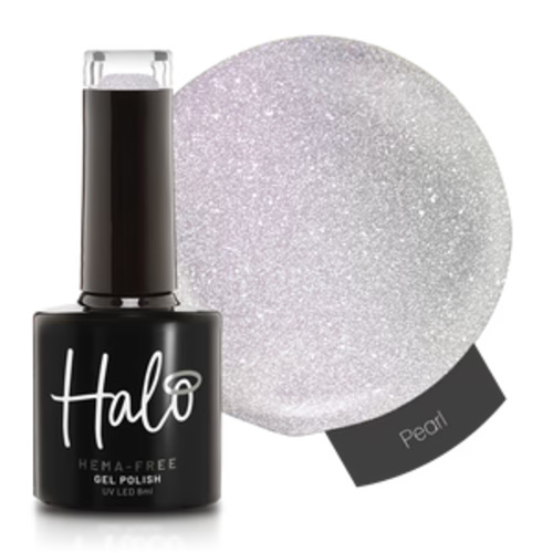 Whites And Silvers: Halo Gel Polish 8ml Pearl