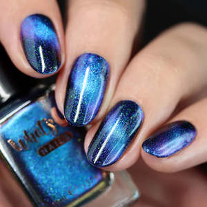 Nail Lacquer: Whats Up Nails - Nail Polish - Night Contrails (Magnetic)