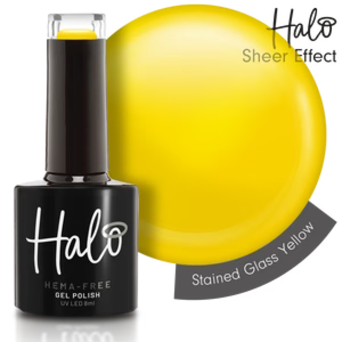 Halo Gel Polish: Halo Gel Polish 8ml Stained Glass Yellow