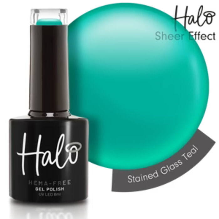 Halo Gel Polish 8ml Stained Glass Teal