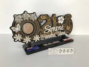 D863 Cook Island Tahitian 21st Key