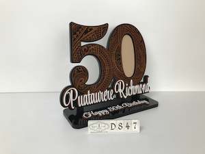 D847 50th Birthday Key