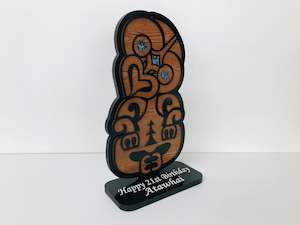 Maori: NC86 Tiki Māori Plaque