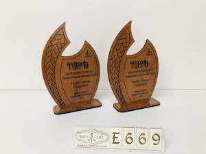 E669 Polynesian plaque (Trophy)