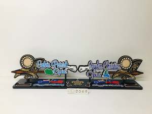 Twin Keys: D569 Cook Island Twins 21st Key