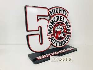 Sports Keys: D516 50th Mongrel Mob Plaque