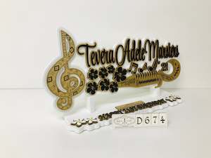 Musical Keys: D674 Musical Samoan 21st Key